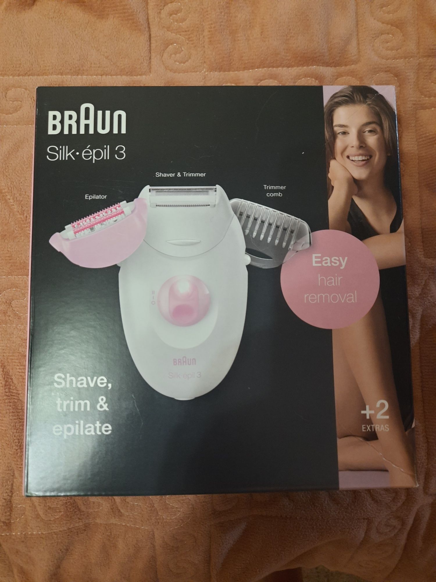 Продаю эпилятор Braun silp epil 3