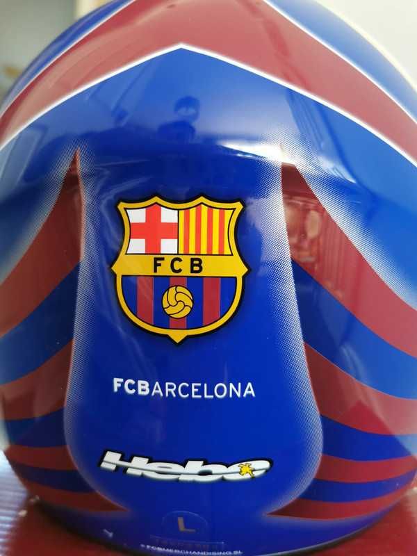 Oficjalny Kask motocyklowy FC Barcelona