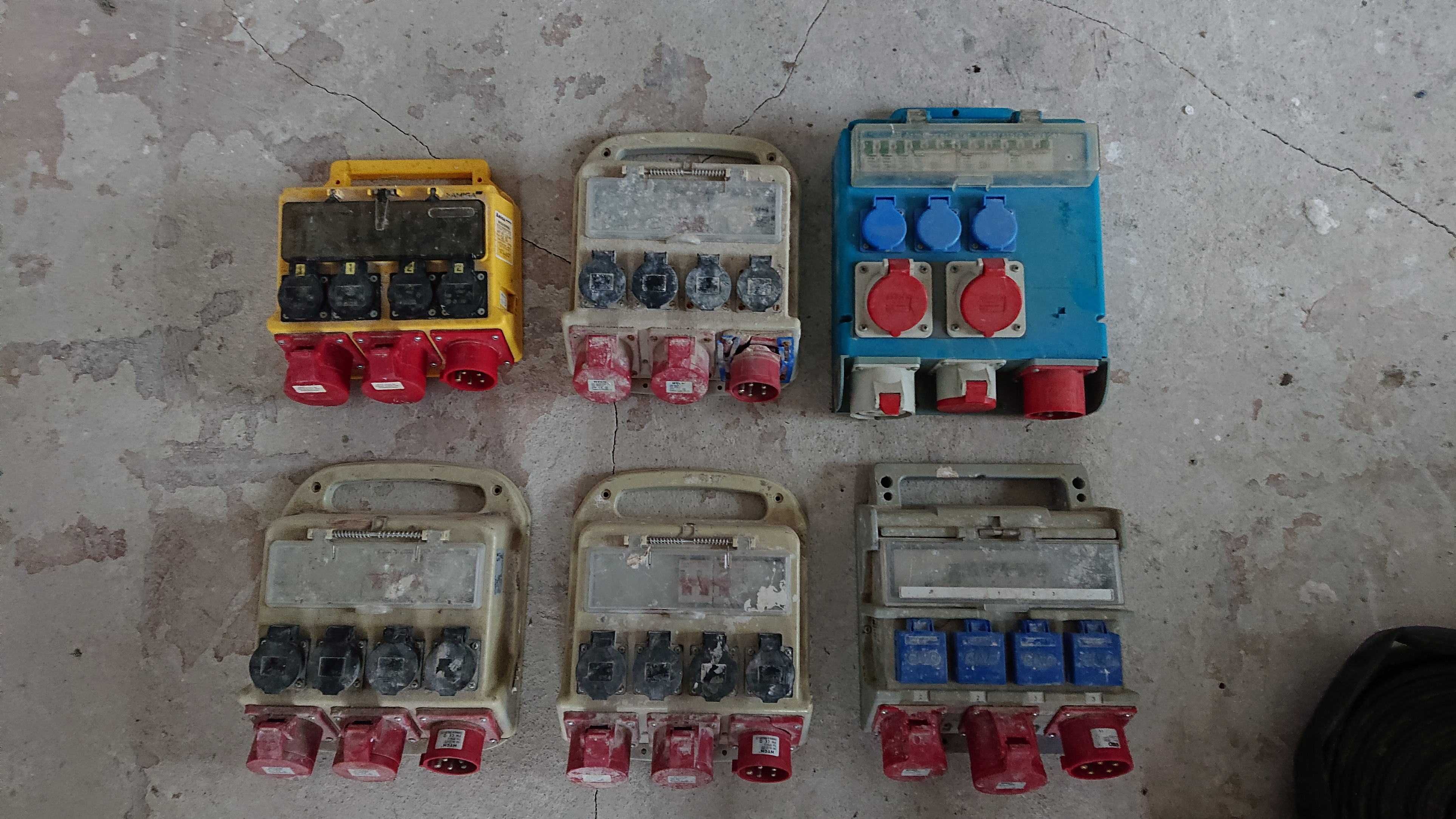 Rozdzielnica elektryczna przenośna (budowlana, przemysłowa)