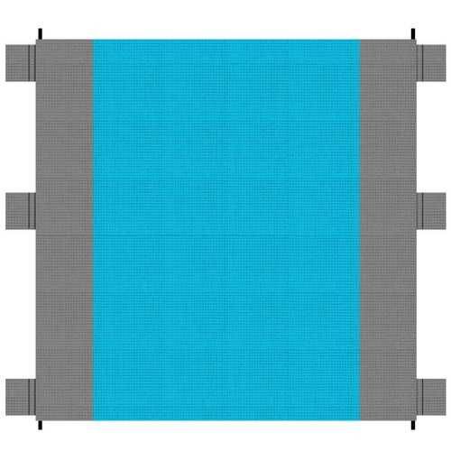 Koc plażowy/ piknikowy 208x208cm Trizand 21209