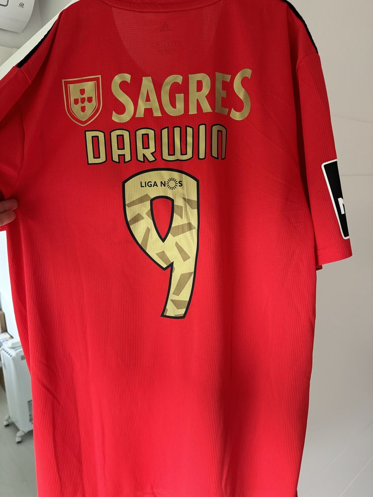 Vendo camisolas oficiais usadas pelos jogadores