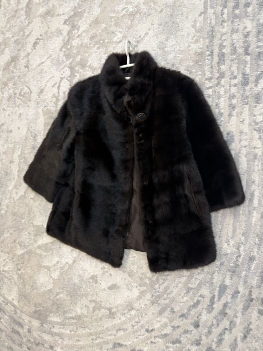 Полушубок норковый автоледи 3/4 рукав