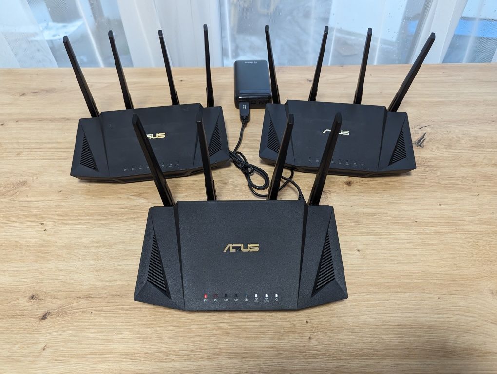 Маршутизатори ASUS RT-AX58U v1 AX3000 WiFi6 AIMesh G-LAN G-WAN USB3.1