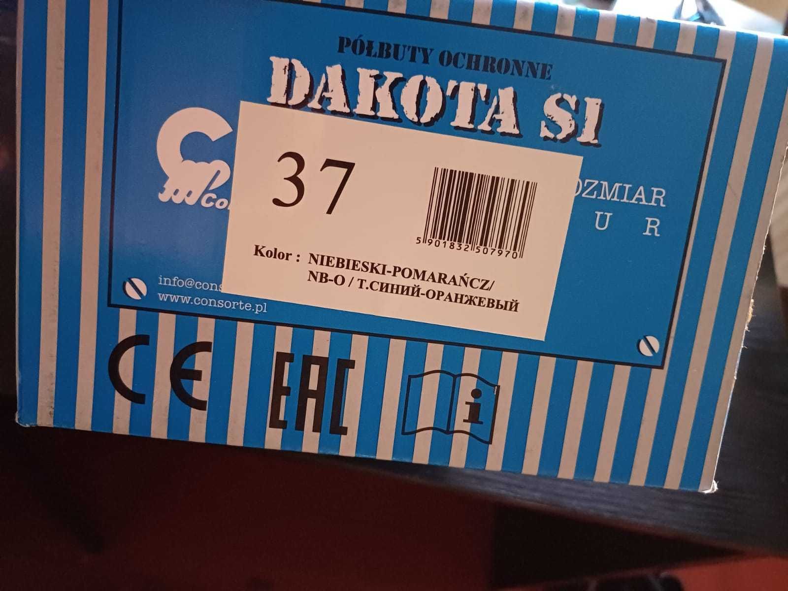 Buty Ochronne Stal podnosek DAKOTA S1 r.37