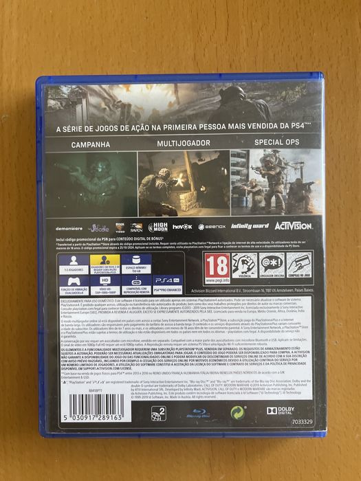 Call of Duty Modern warfare ps4