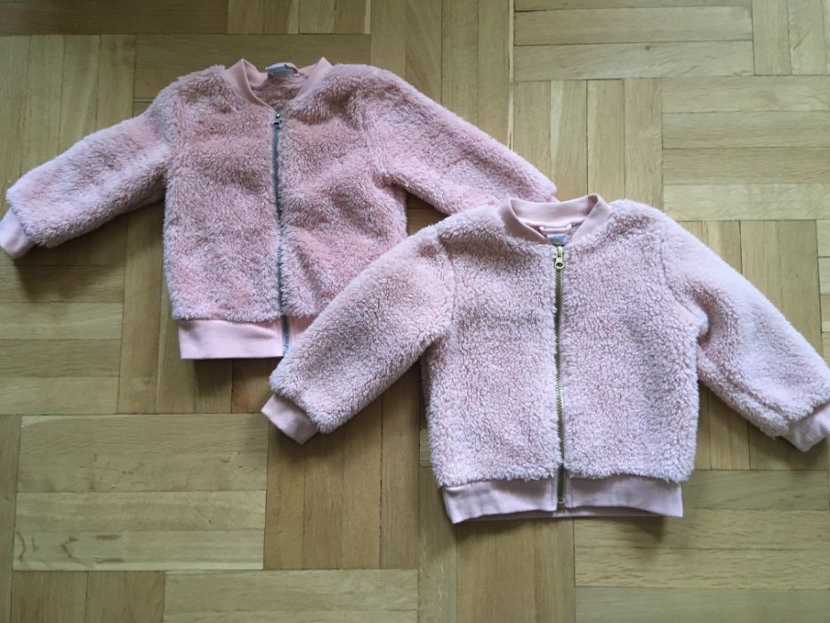 Bluza futerkowa Lindex rozm. 86 - dla bliźniaczek