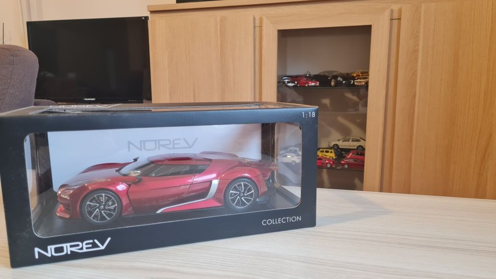 Citroen GT Concept czerwony red NOREV 1:18