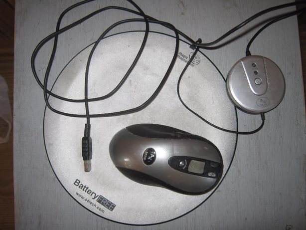 Мышь для компьютера с ковриком