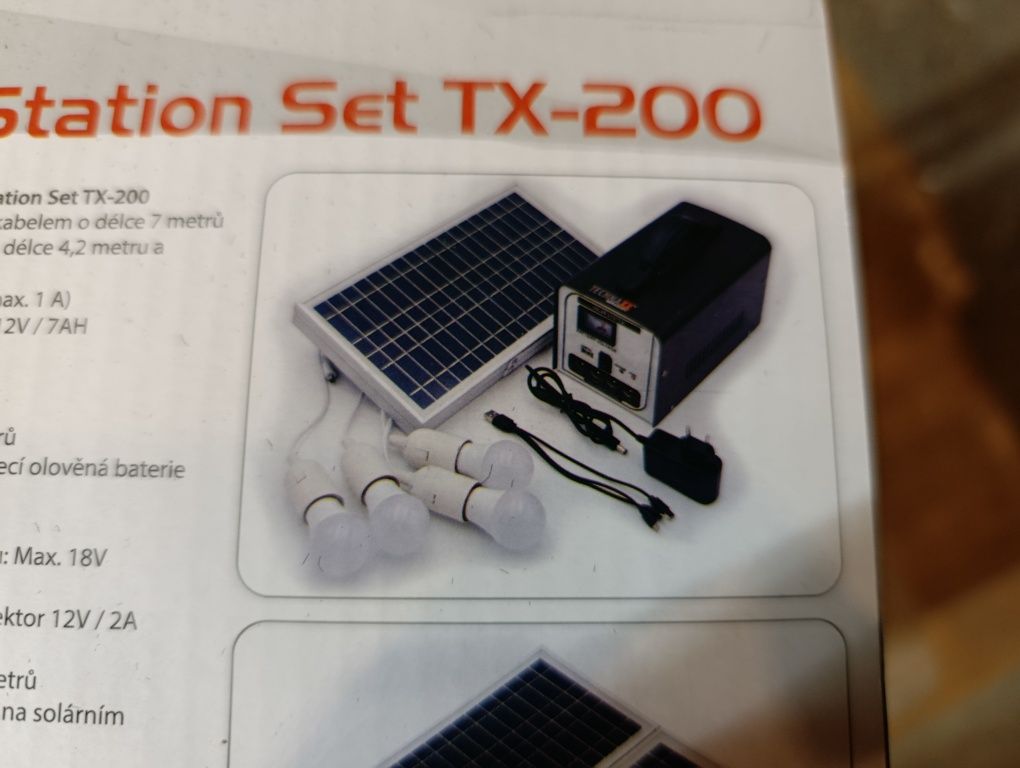 Nowy zestaw solarny Technaxx 18W TX 200