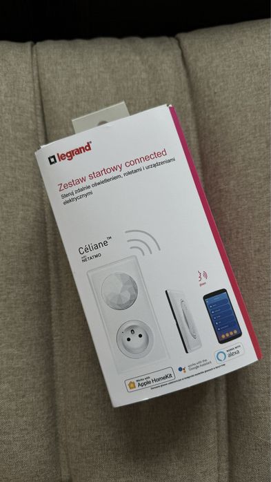 Zestaw startowy Legrand Celiane with Netamto