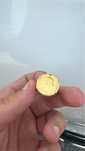 Anel meia libra ouro 19/22k