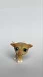 Littlest Pet Shop LPS Greyhound #875 dog piesek