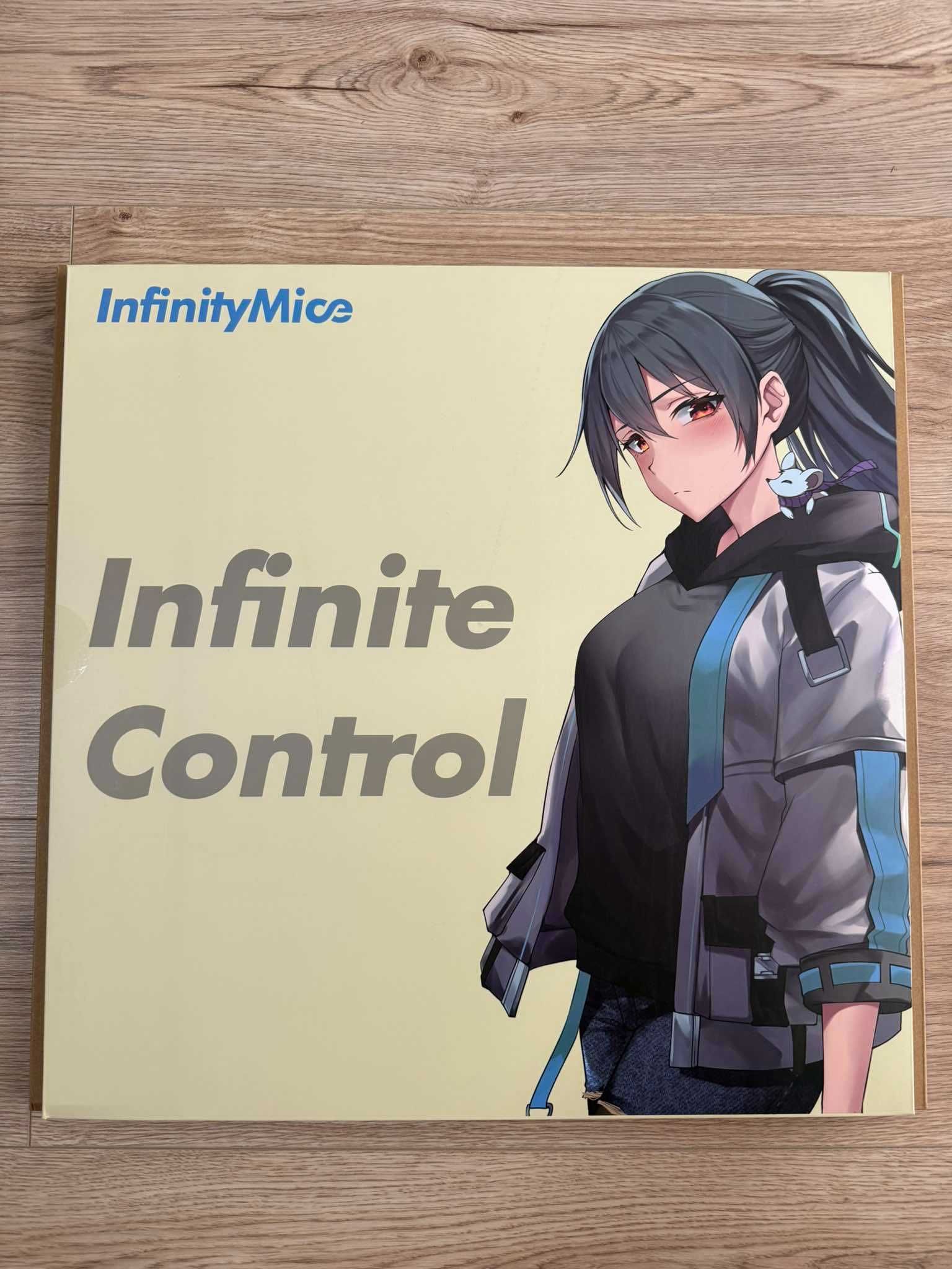 Podkładka InfinityMice Control V2 SOFT SQ 50x50 Ocean Blue