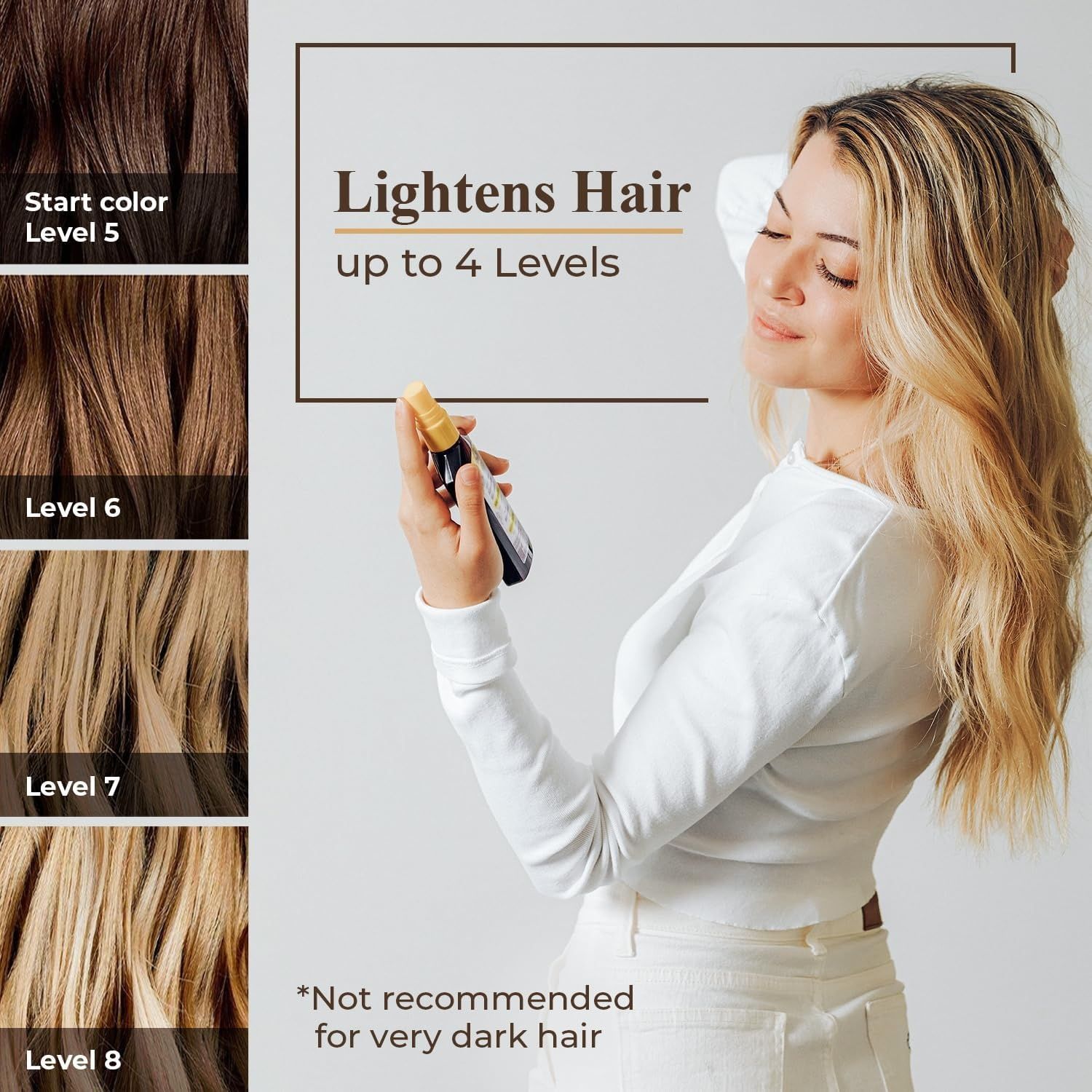 Intea Loção - clareador de cabelo natural