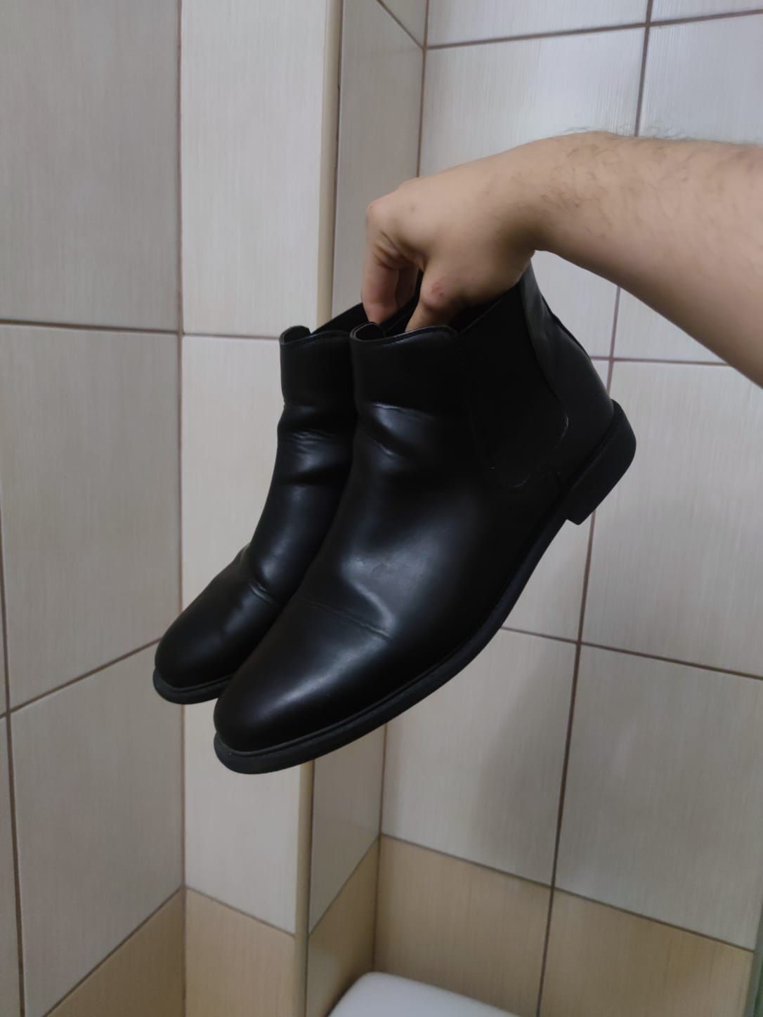 Męskie buty 44 botki Primark sztyblety jesienne eleganckie sport retro
