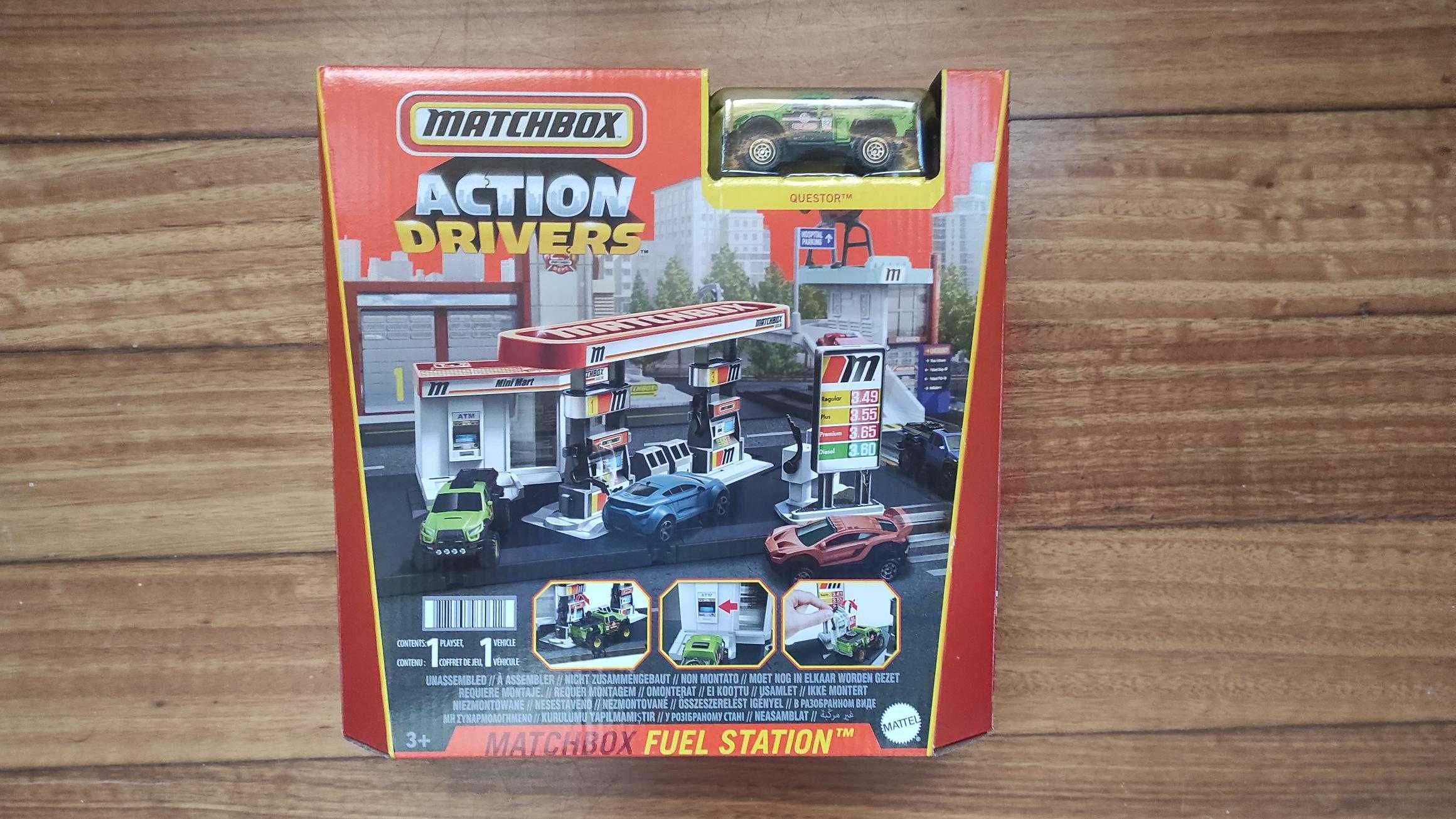 Matchbox Action Drivers Gas Station