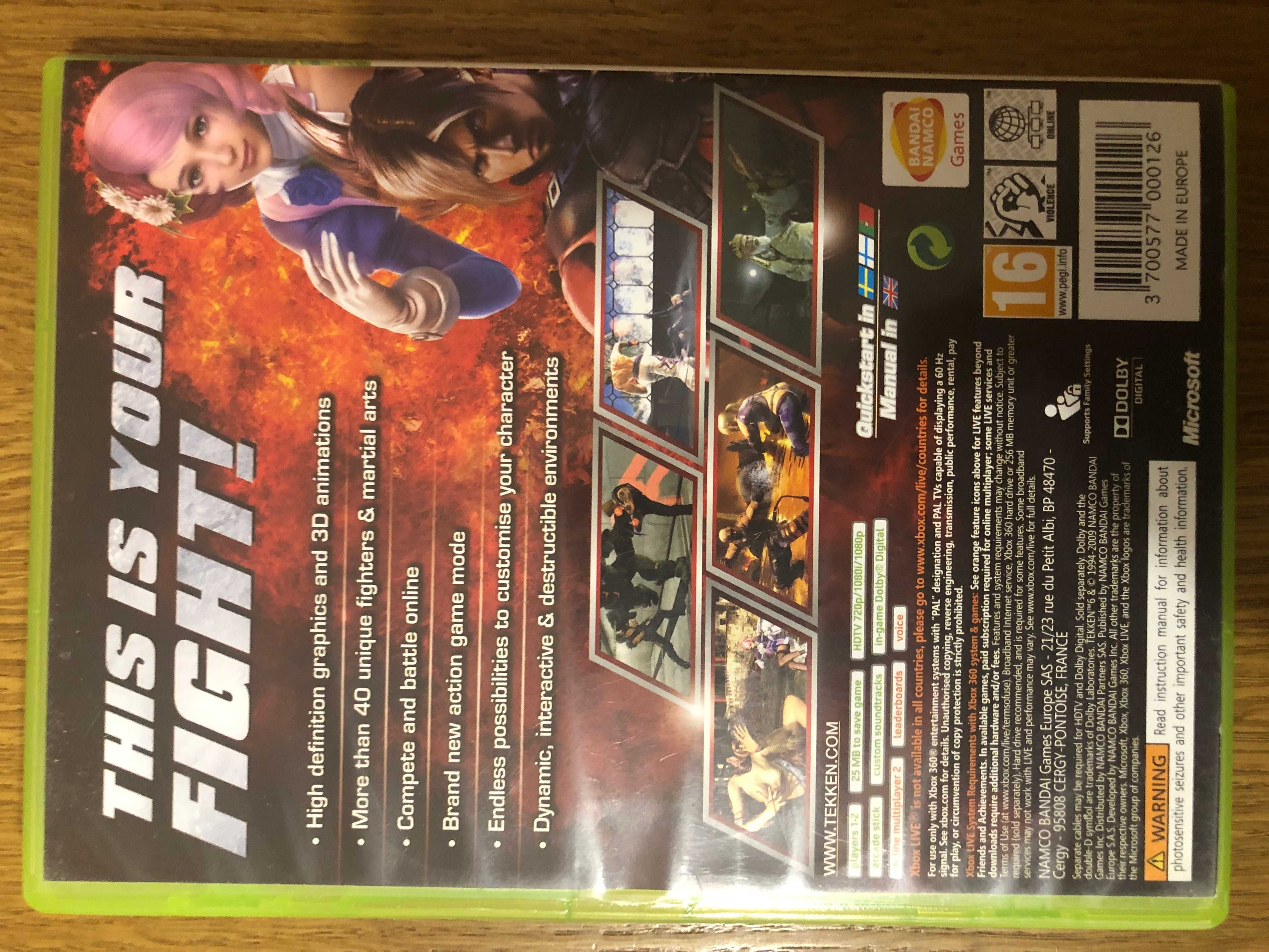 GRA TEKKEN 6 na konsolę Xbox 360