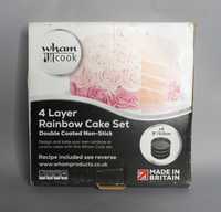 4-warstwowy zestaw do pieczenia tortów firmy Wham cook