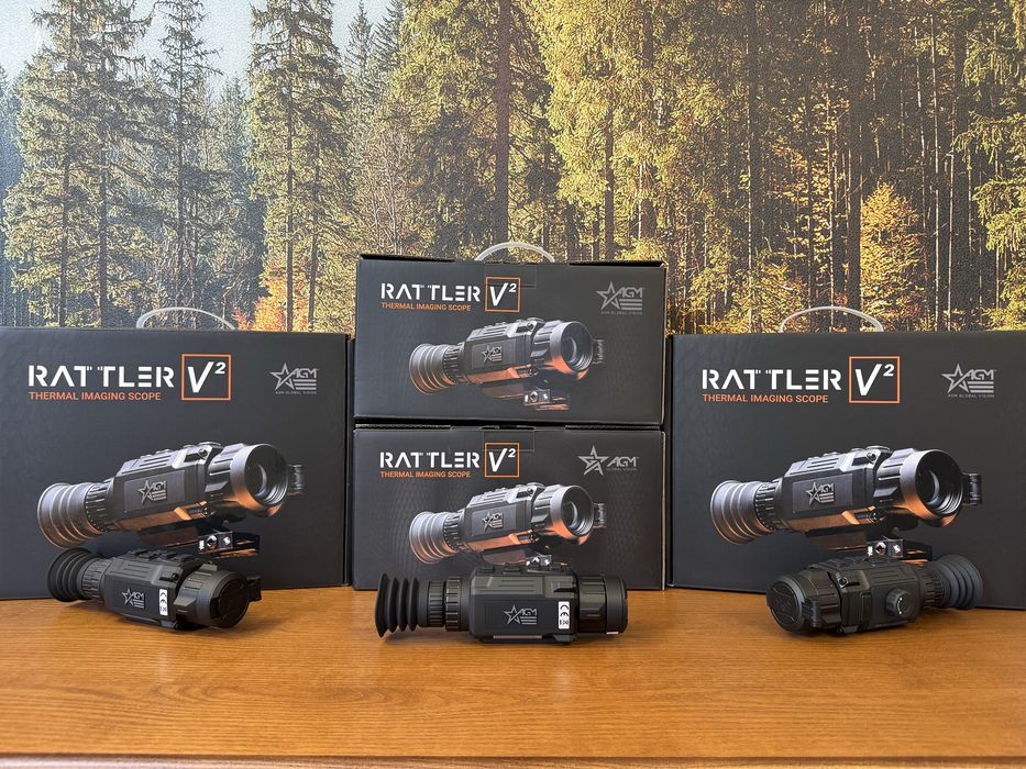Теповізійні приціли AGM Rattler V2, Adder, Varmint