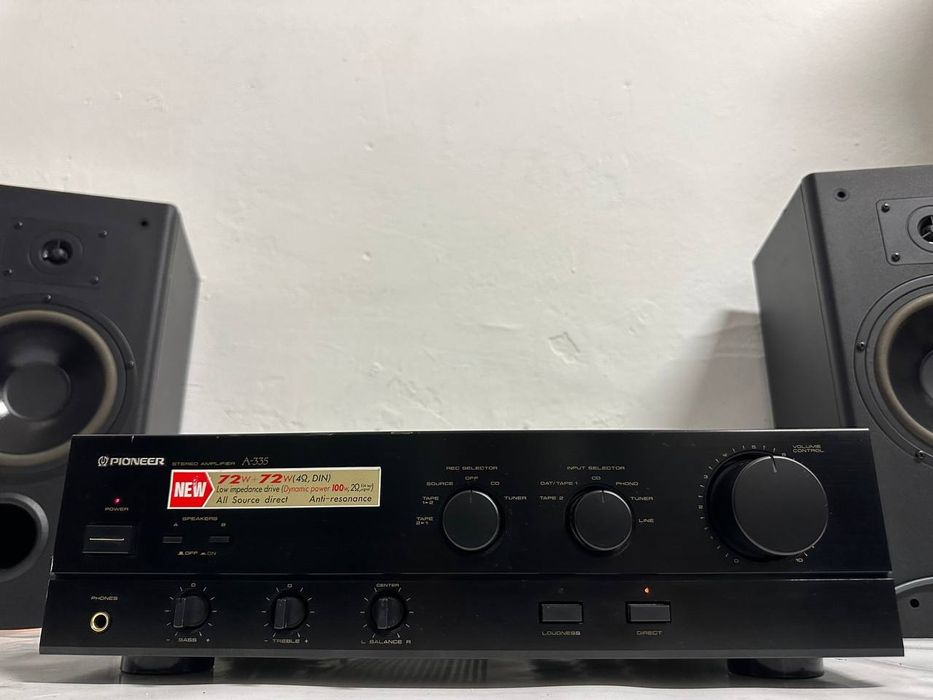 Wzmacniacz stereo Pioneer A-335, 2*50 Watt, Japan