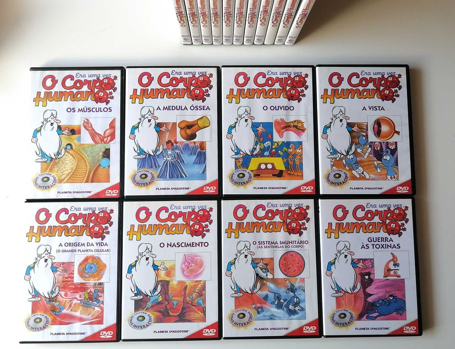Dvds Era uma vez o corpo humano Desenhos Animados