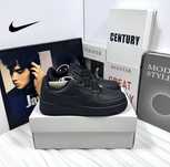 *Oryginalne buty*NikeAirForce1BlackNowe Moda_męskie_Buty R.37.5