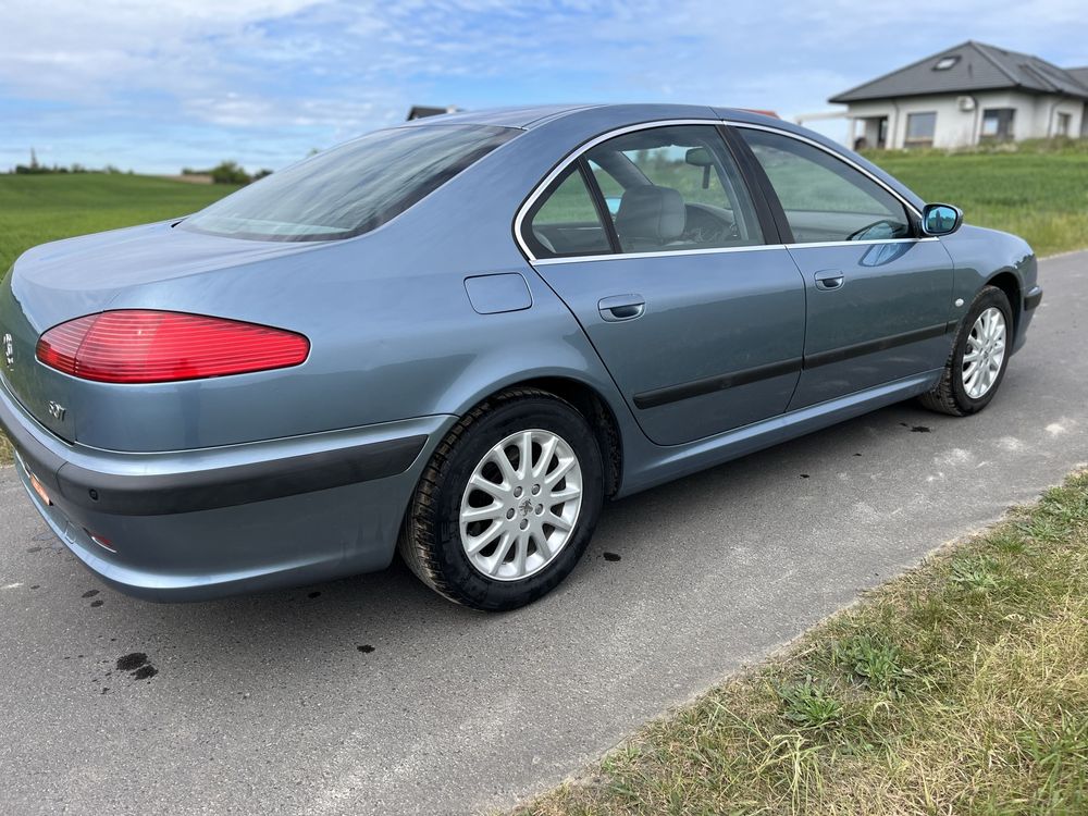 Peugeot 607 2.2 benzyna 163 km 2 komplety opon xenon,elektryczne fotel