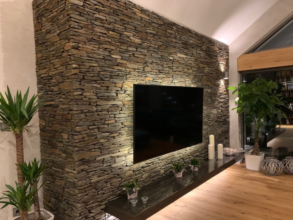 kamień elewacyjny cięty łupek szarogłazowy ryska kamień ozdobny