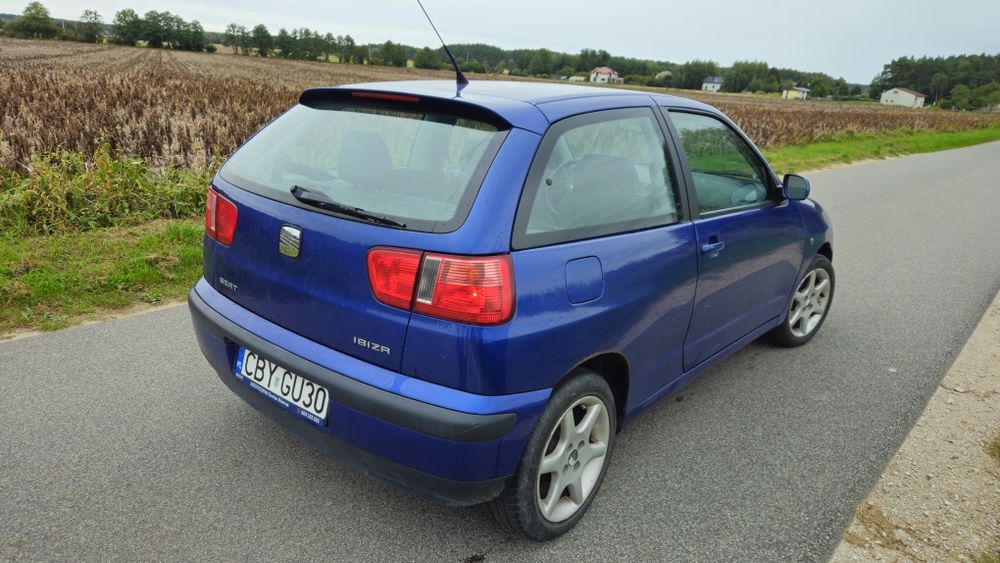 Seat Ibiza 1.4 benz Sprawna klima Alu