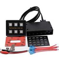 12 V 24 V 6 gang panel przełącznika LED panel sterowania