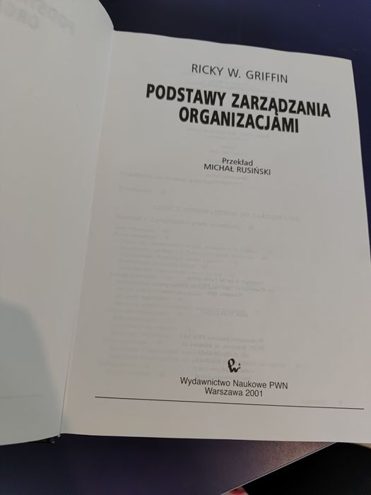 Griffin podstawy zarządzania organizacjami