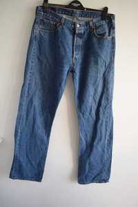 Levi's 501 spodnie proste jeansy w36 l34 xl