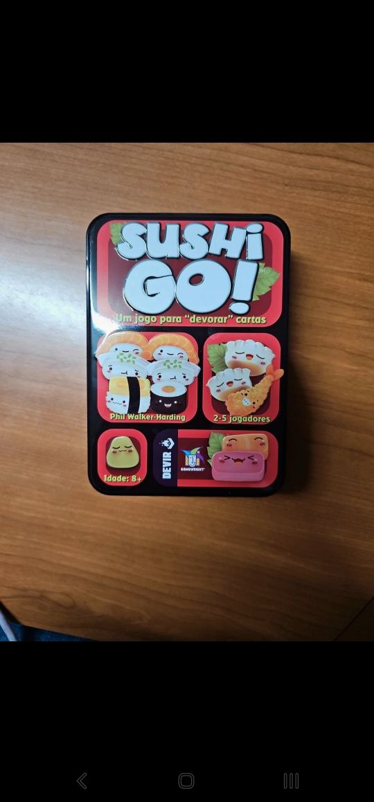 Jogo de cartas Sushi go NOVO