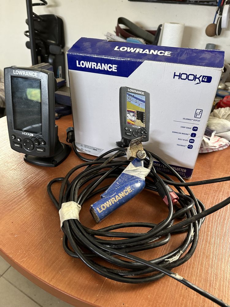 Echosonda Lowrance Hook4 Chirp sonar