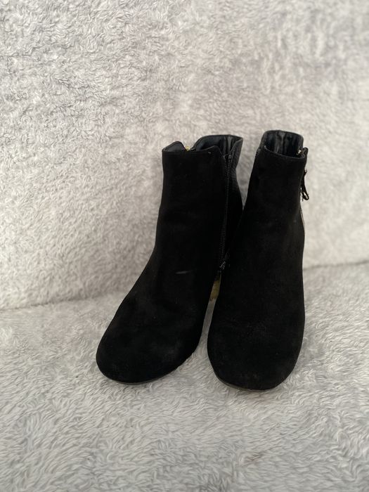 Ботінки черевики взуття жіноче замш