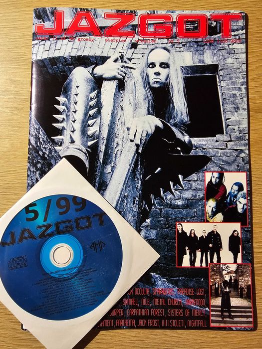 Jazgot sierpień-wrzesień 1999 +płyta CD - Behemoth, Turbo, Lux Occulta