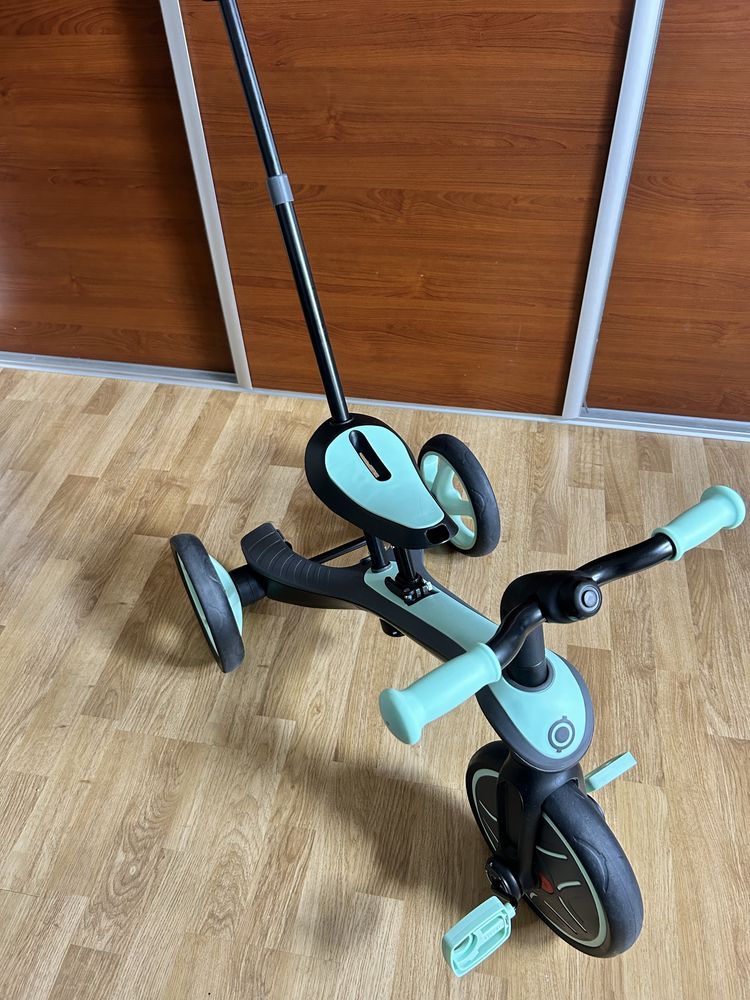 Rowerek 3-kołowy Globber Explorer Trike 4w1 miętowy