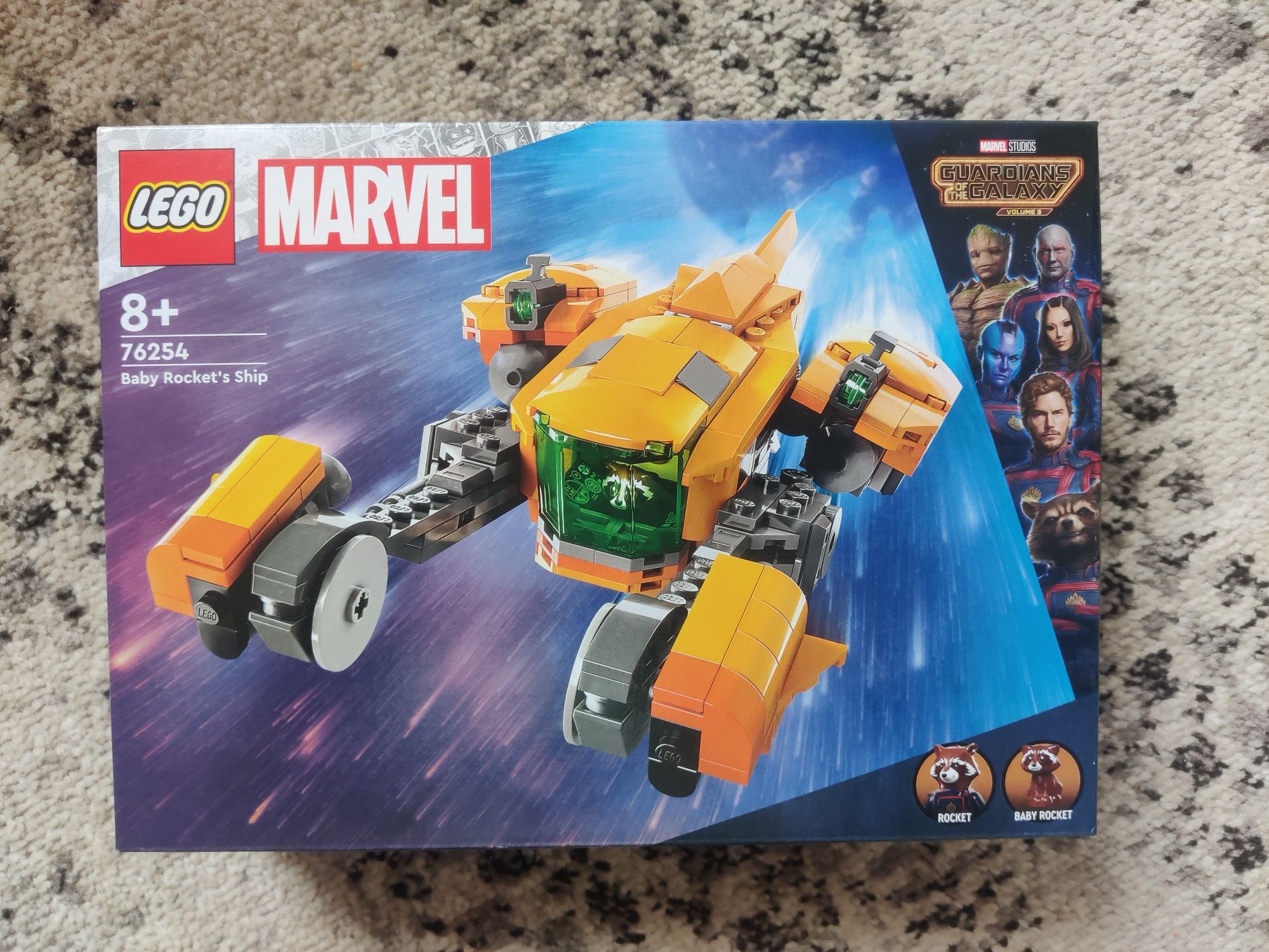 Lego Marvel Super Heroes 76254 Statek kosmiczny małego Rocketa