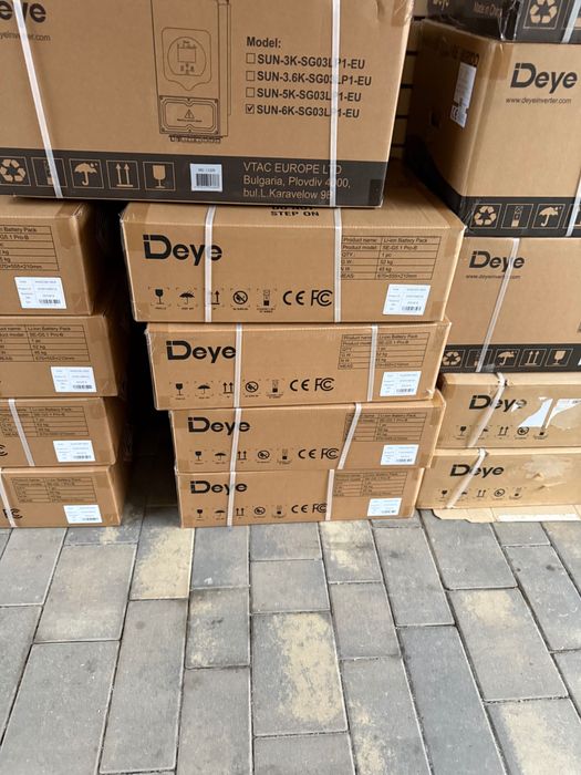 Комплект автономного живлення DEYE в парі акб