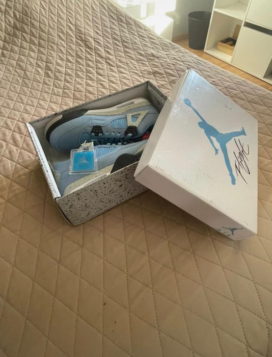 Air Jordan 4 military  blue