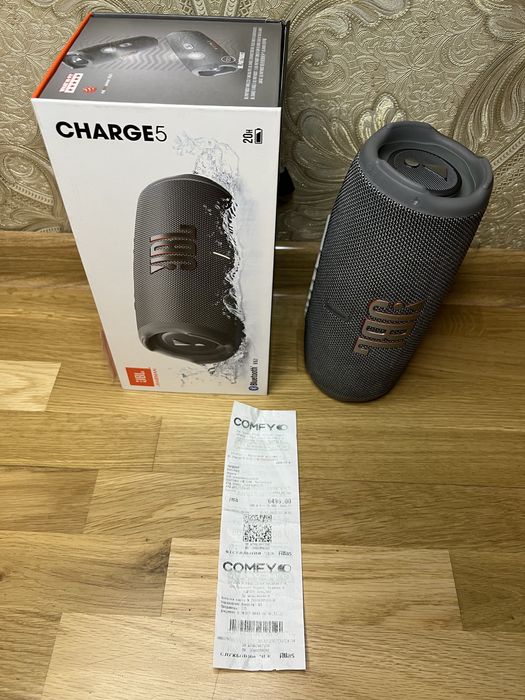 Портативна акустика Jbl Charge 5 Grey