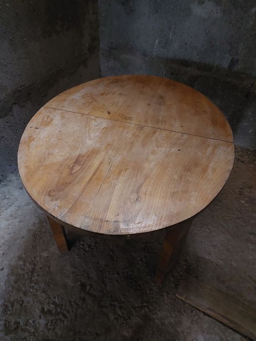 Стіл масив дерева шпонований розкладний