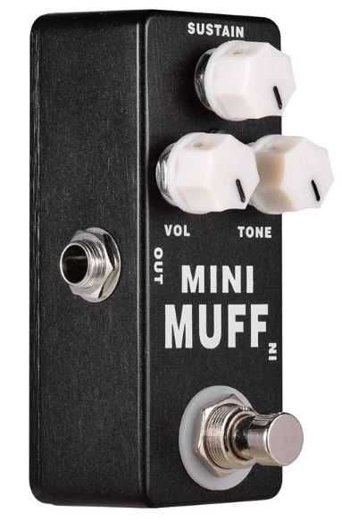 Pedal Overdrive, Golden Horse, Black Rat, Mini Muff (novos)