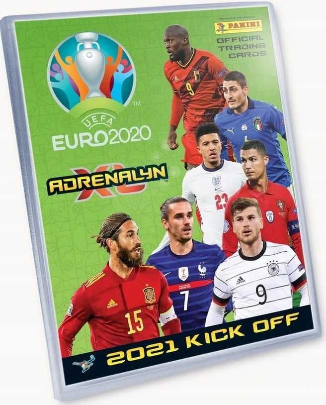 Panini Adrenalyn UEFA Euro 2020 Kick Off 2021 Album + komplet 405 kart