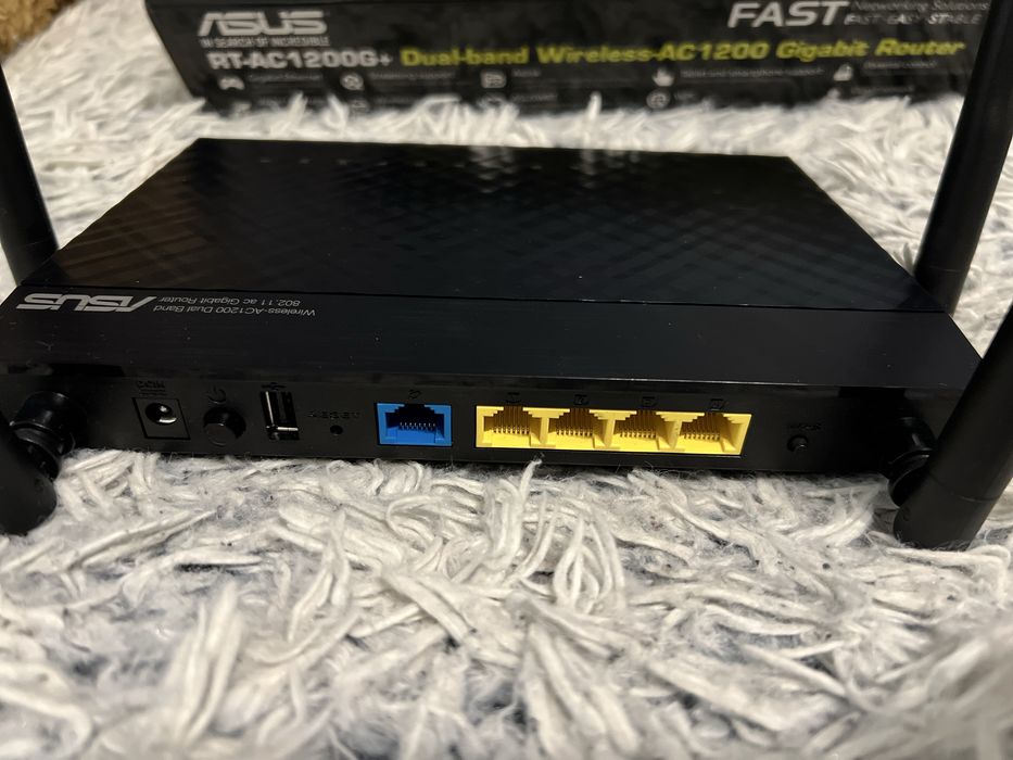 Продам Роутер Маршрутизатор WIFI ASUS RT-AC1200G+ с USB та 3/4G