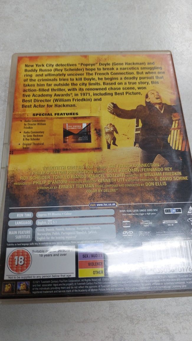 The French Connection. Dvd. Polskie napisy
