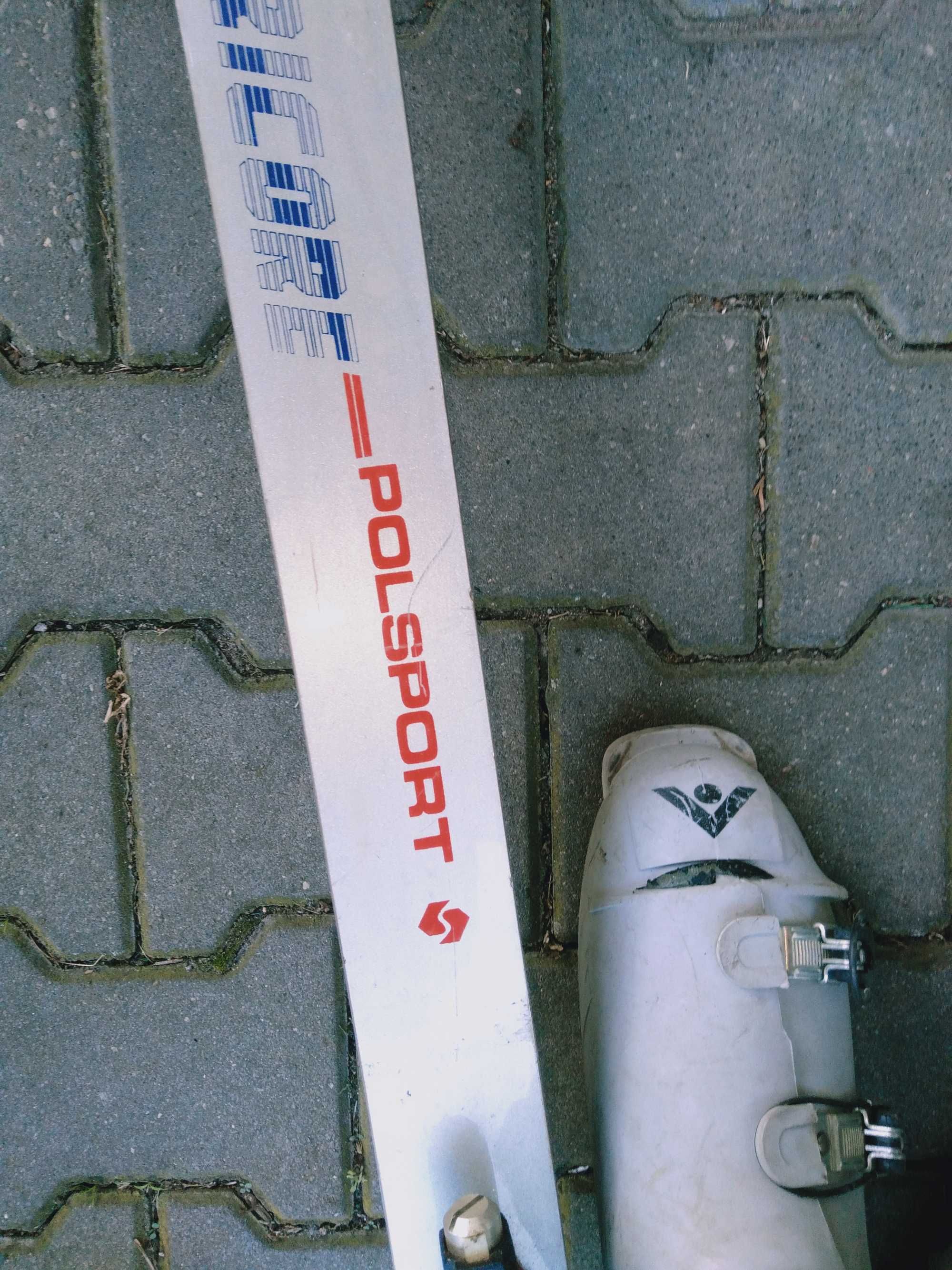 Narty z butami Polsport 177 cm.