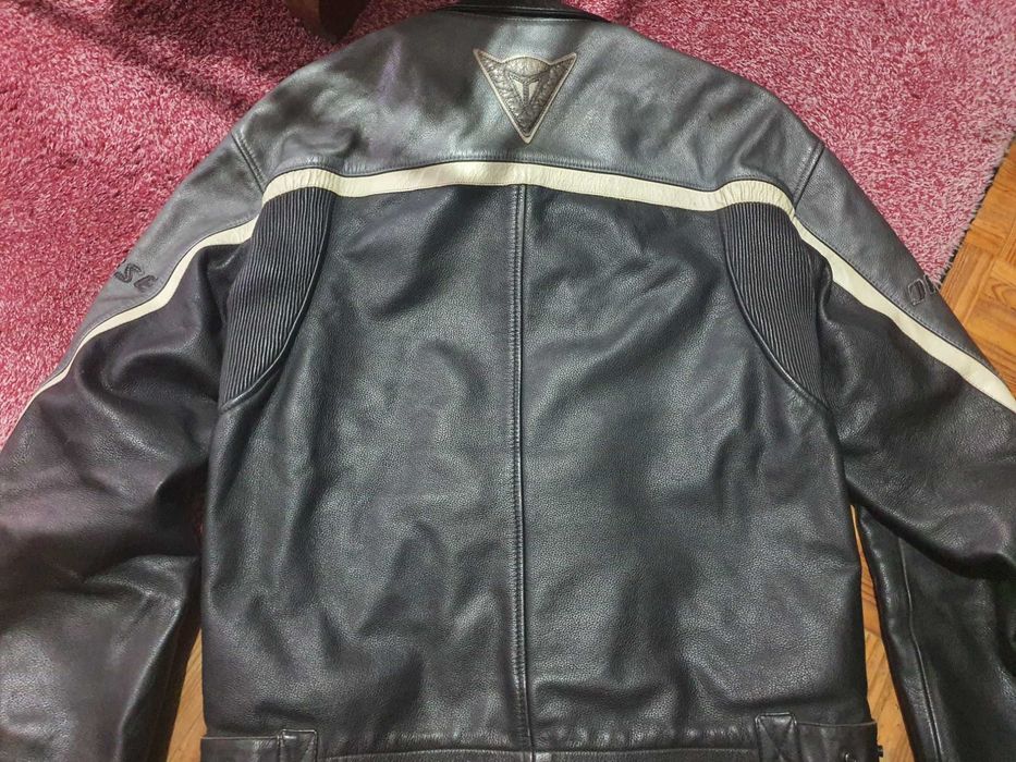 Casaco motard em pele Dainese tamanho L-52