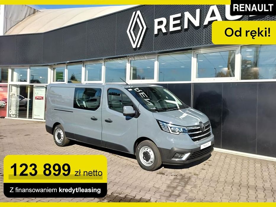 Renault Trafic L2H1 Zabudowa Brygadowa 2.0 130KM  Czujniki Parkowania !! Ładowarka Indukcyjna !! 6 Osobowy !!