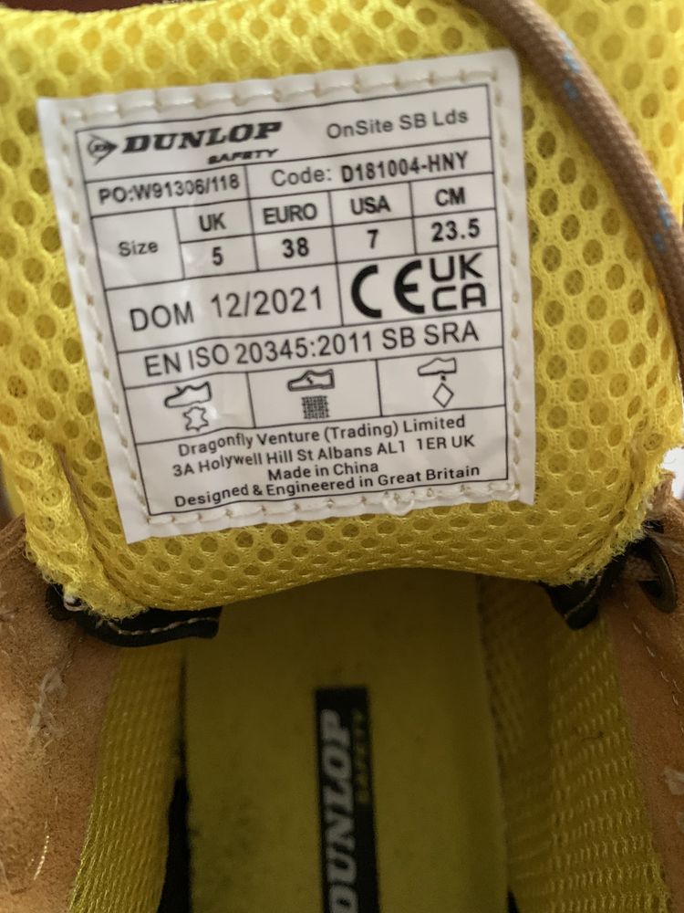 Bota segurança Dunlop